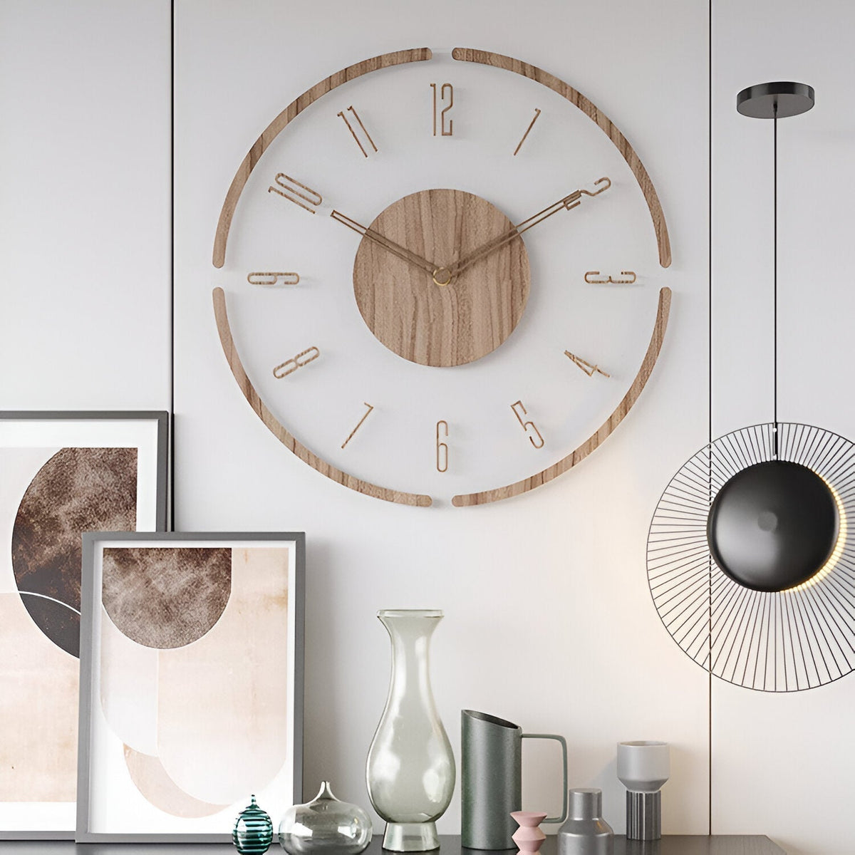Moderne wandklok