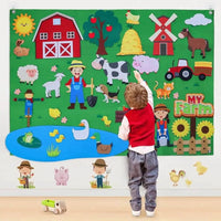 Montessori viltbord boerderij