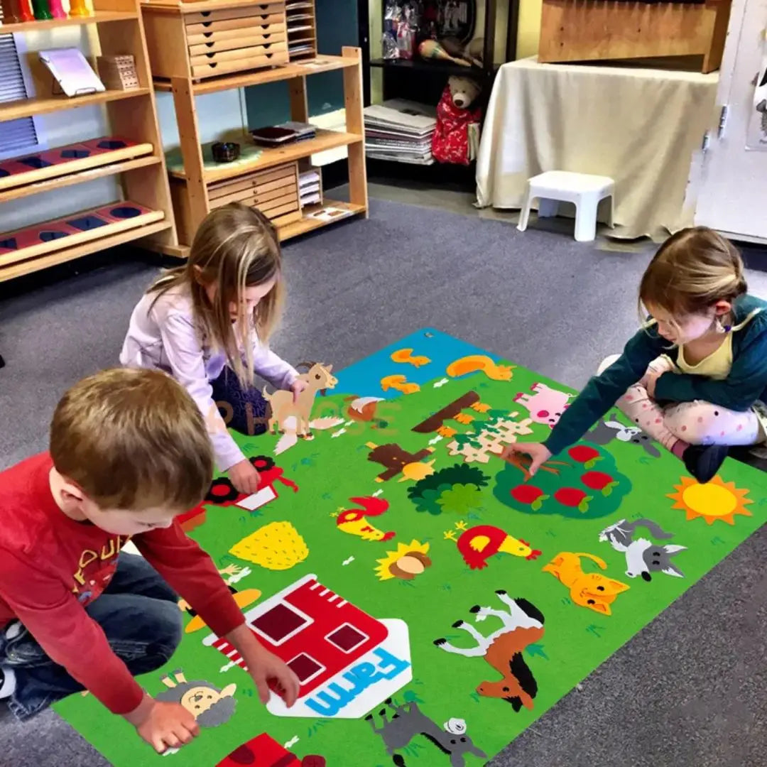 Montessori viltbord boerderij