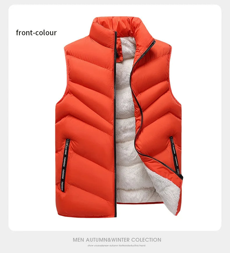 Mouwloos Vest | Groot Warm Fleece Vest
