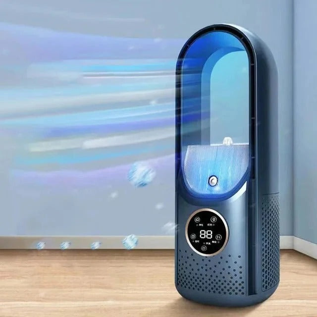 Muisstille bladloze draagbare airconditioner