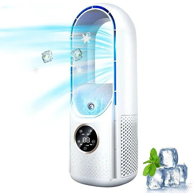 Muisstille bladloze draagbare airconditioner