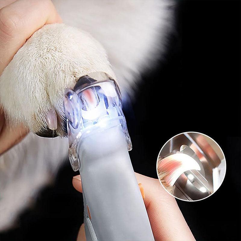 Nagelschaar voor honden met bloedvatsensor
