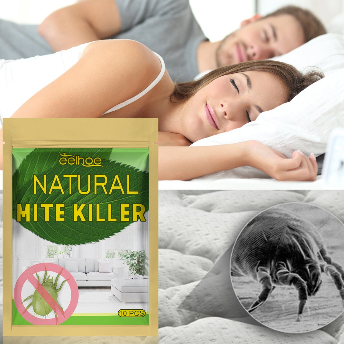 Natuurlijke mijtenbestrijder voor in huis