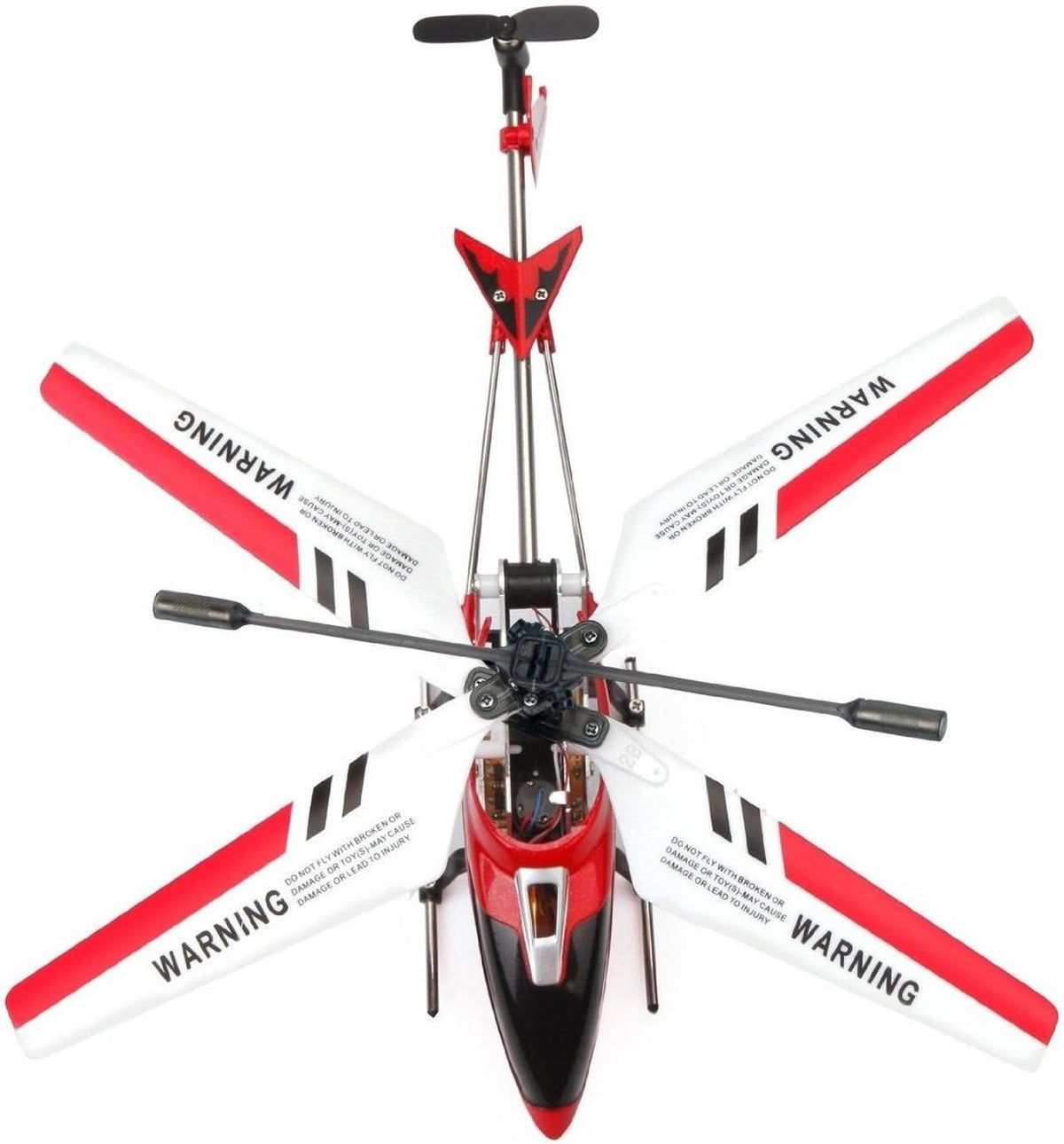 Onbreekbare mini RC-helikopter met gyro - Rood