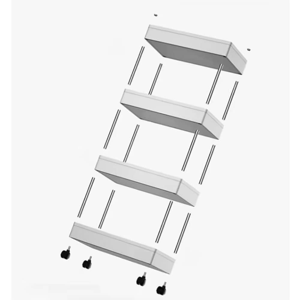 Opbergtrolley op wielen