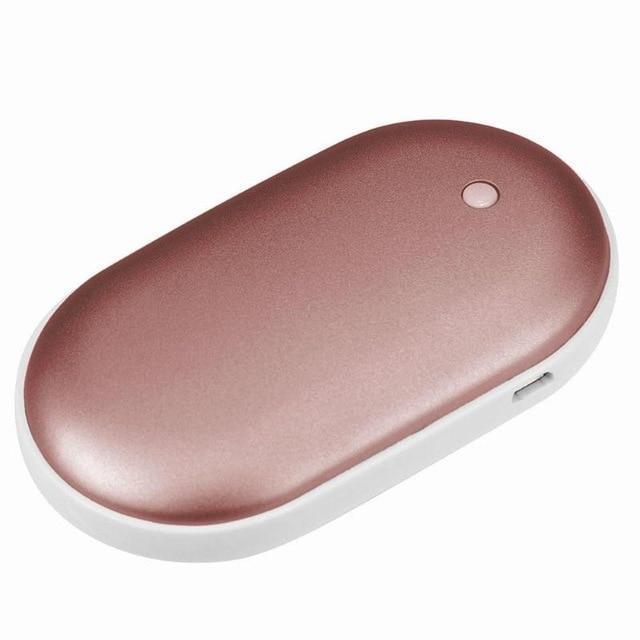 Oplaadbare Handwarmer met Ingebouwde Powerbank | Draagbaar Winteraccessoire