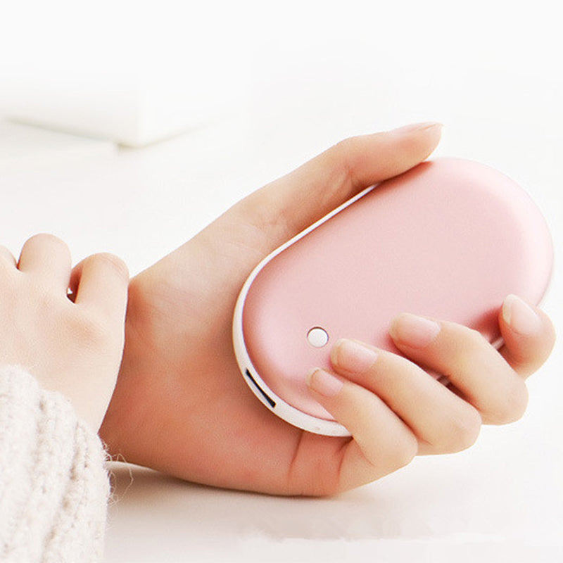 Oplaadbare Handwarmer met Ingebouwde Powerbank | Draagbaar Winteraccessoire