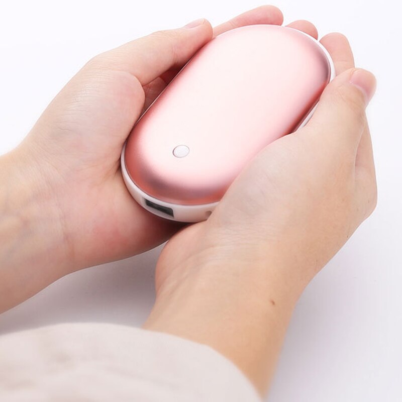 Oplaadbare Handwarmer met Ingebouwde Powerbank | Draagbaar Winteraccessoire