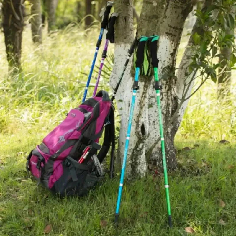 Opvouwbare aluminium trekkingstok voor moeiteloos wandelen
