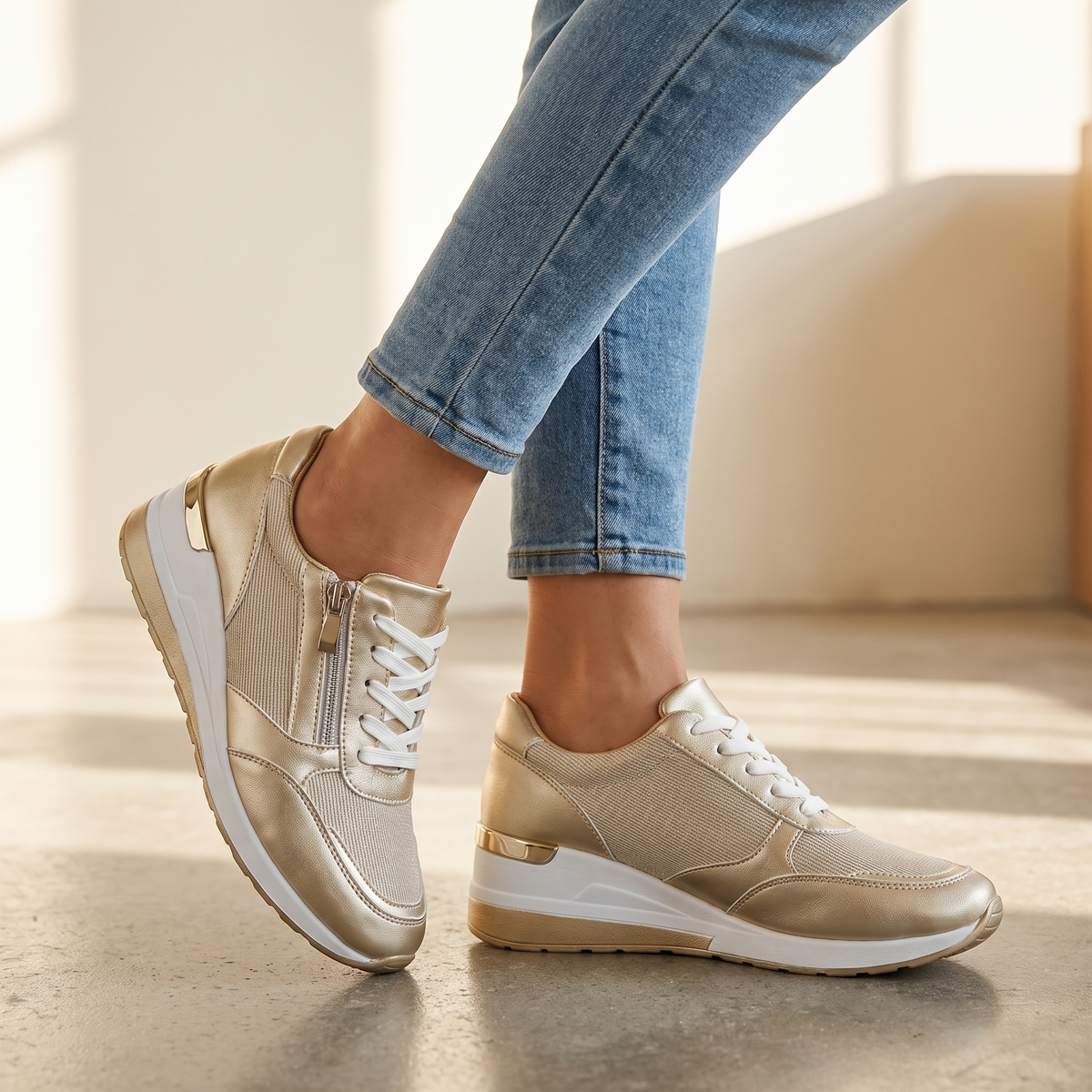 Orthopedische damesschoenen met ergonomisch ontwerp & dempende zool