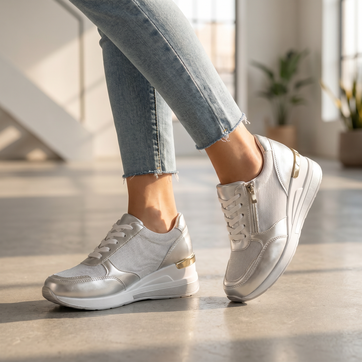 Orthopedische damesschoenen met ergonomisch ontwerp & dempende zool
