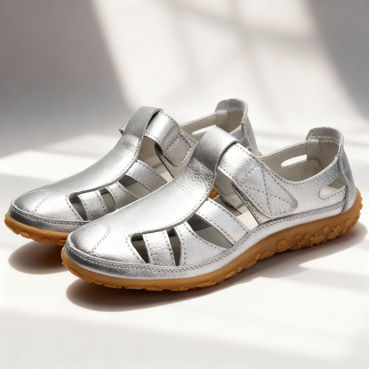 Orthopedische retro sandalen | Antislip
