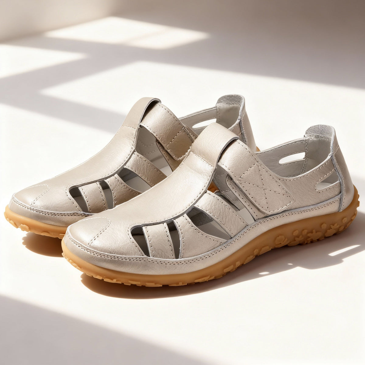 Orthopedische retro sandalen | Antislip