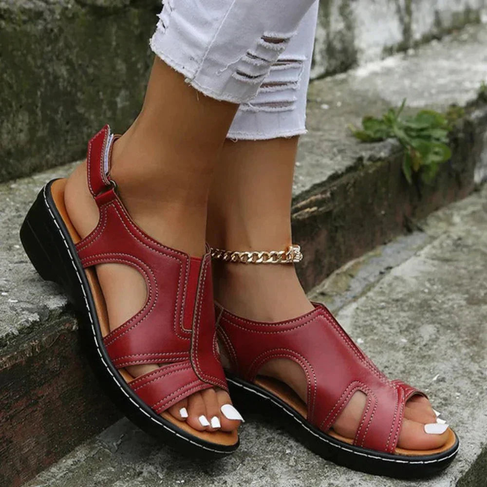 Orthopedische sleehaksandalen