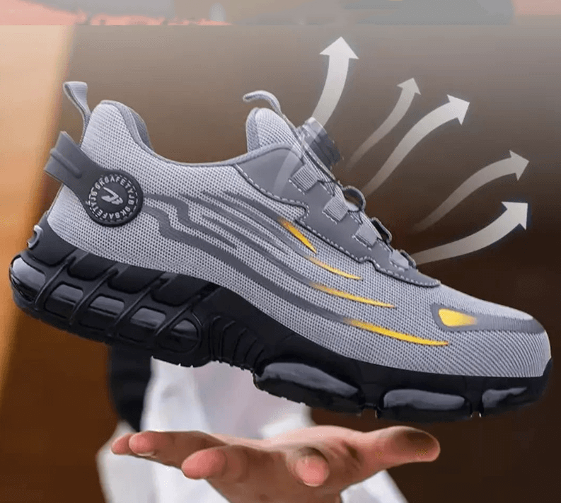 Orthopedische veiligheidsschoenen voor heren – lichtgewicht en antislip