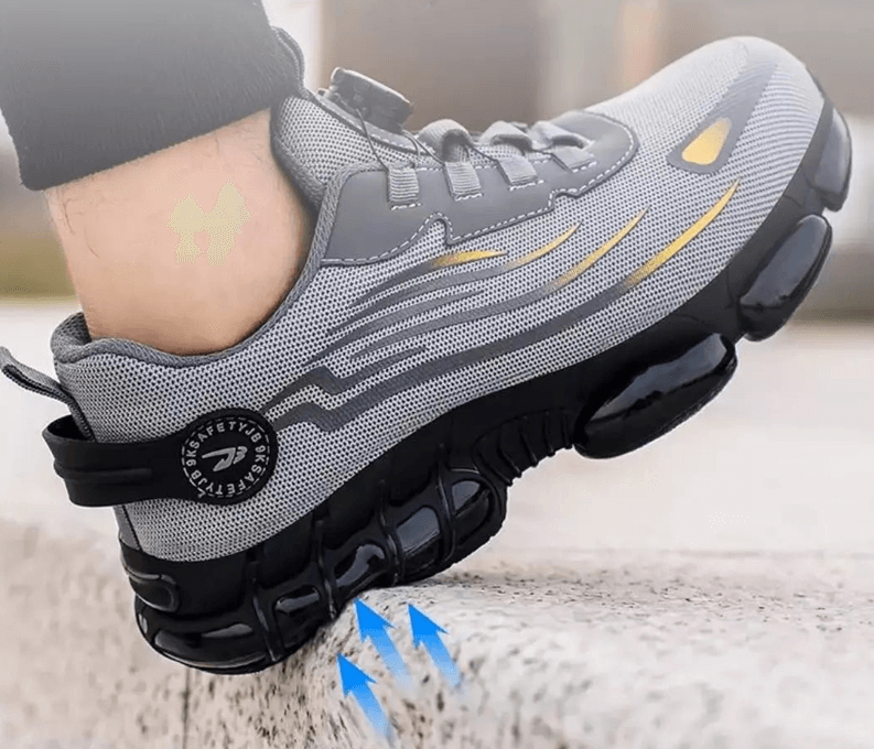 Orthopedische veiligheidsschoenen voor heren – lichtgewicht en antislip