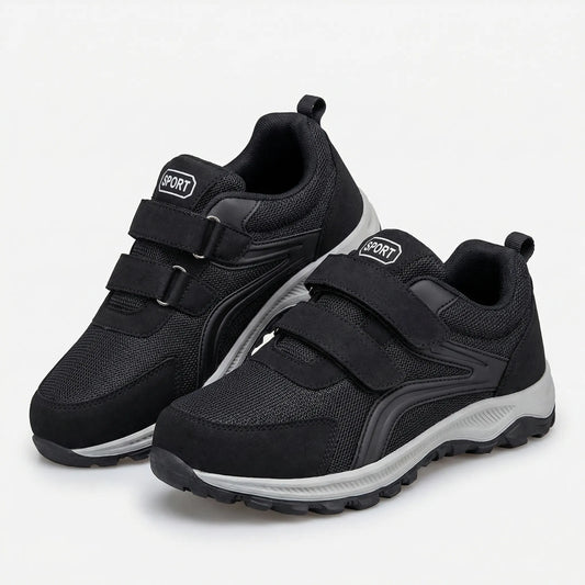 Orthopedische wandelsneakers met brede pasvorm