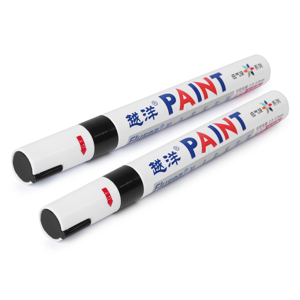 Permanente lakmarker voor de auto