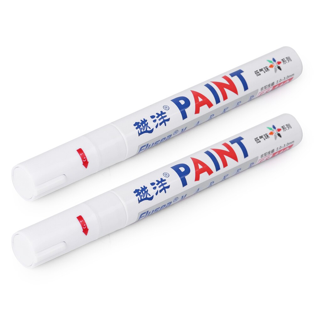 Permanente lakmarker voor de auto