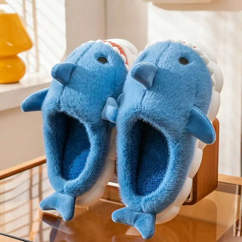 Pluche cartoon haaiensloffen