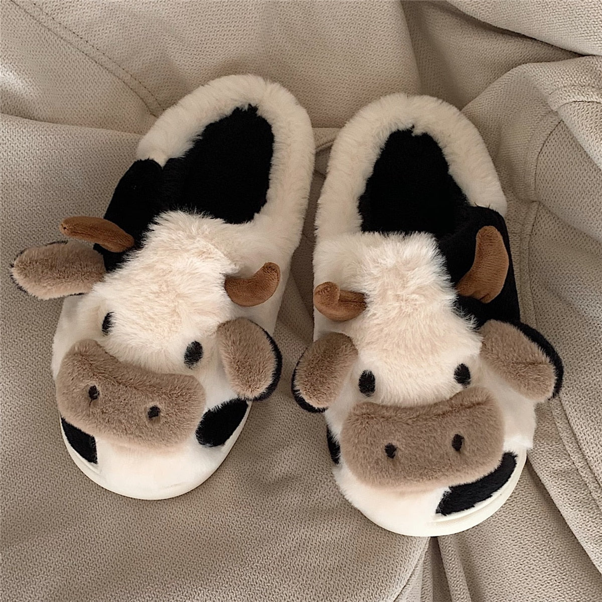 Pluizige dierensloffen
