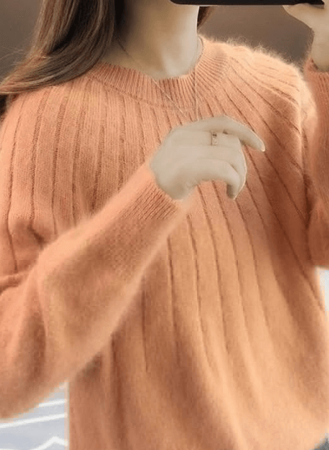 Pluizige gebreide trui – Elegant & warm