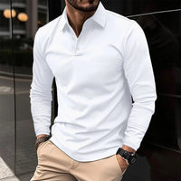 Poloshirt met lange mouwen voor heren – Stijlvol & comfortabel