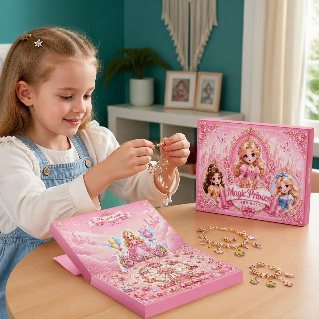 Prinsessen adventskalender – DIY sieraden- en armbandenset