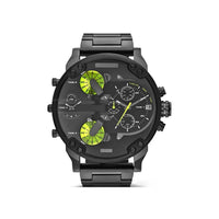 Quartz chronograaf van roestvrij staal
