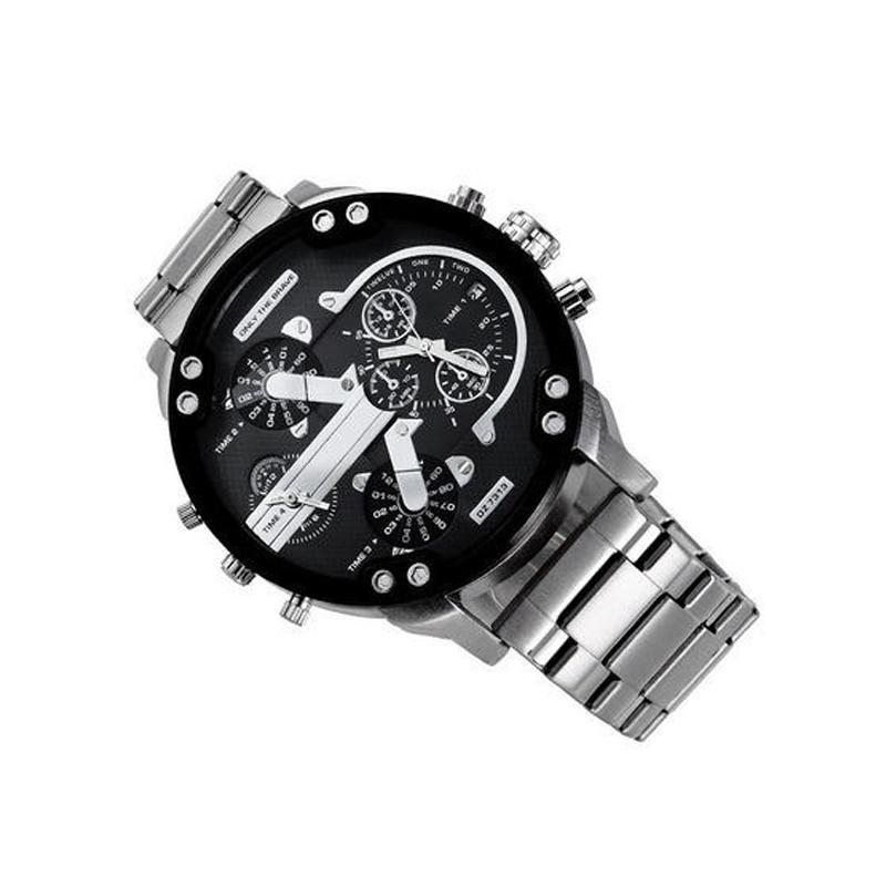 Quartz chronograaf van roestvrij staal