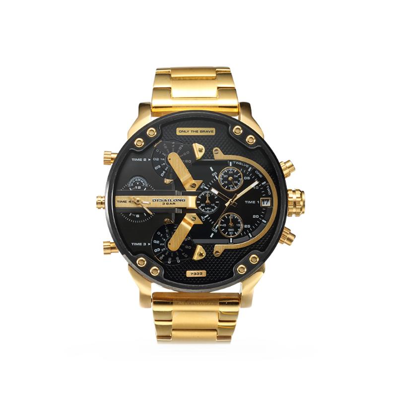 Quartz chronograaf van roestvrij staal