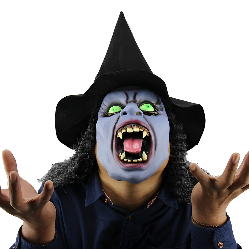 Realistisch oude man masker – Latex masker voor Halloween en cosplay met beweegbare mond
