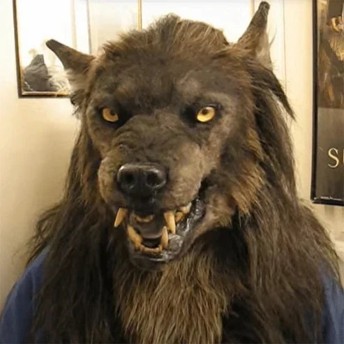Realistisch Weerwolfmasker voor Halloweenkostuums