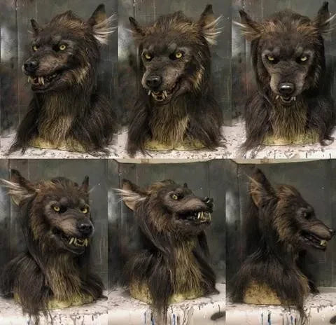Realistisch Weerwolfmasker voor Halloweenkostuums