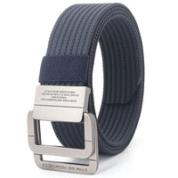 Riem – Met dubbele metalen ringgesp, verstelbaar