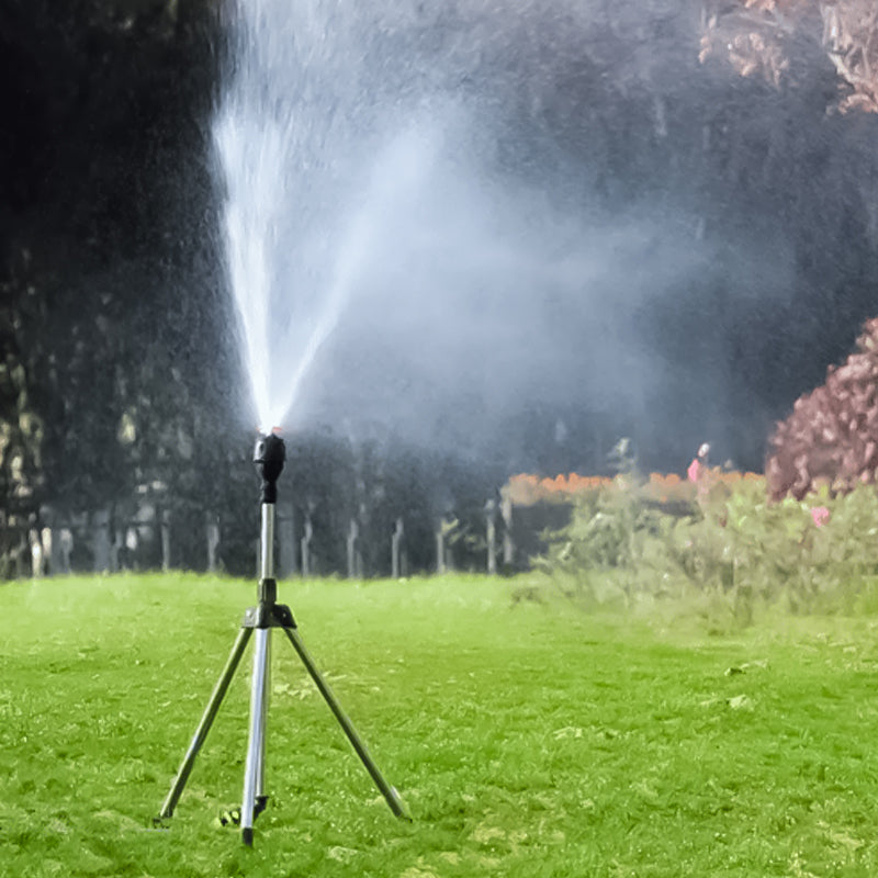 Roterende sproeier met statief