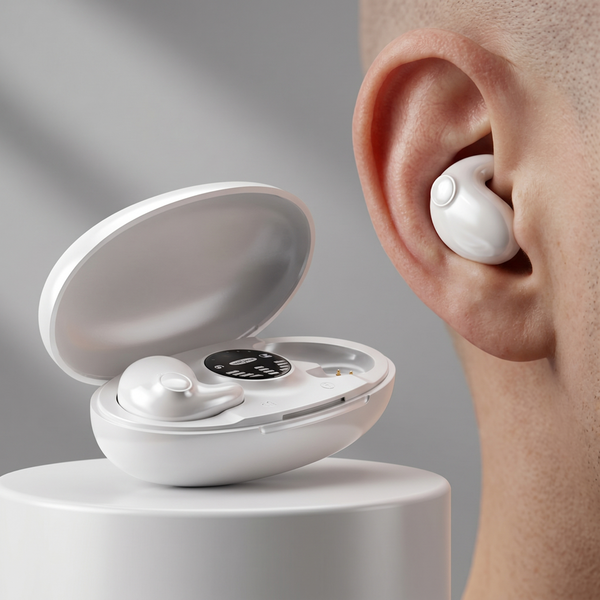 Ruisonderdrukkende slaapoordopjes met waterdicht ontwerp | Lichte in-ear oortjes voor een rustige nachtrust