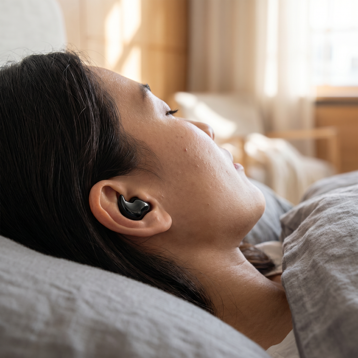 Ruisonderdrukkende slaapoordopjes met waterdicht ontwerp | Lichte in-ear oortjes voor een rustige nachtrust