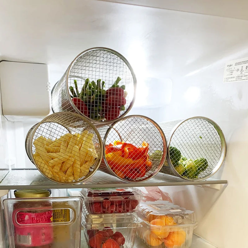 RVS Grillmand - 360° Draaibaar voor Gelijkmatige Garing