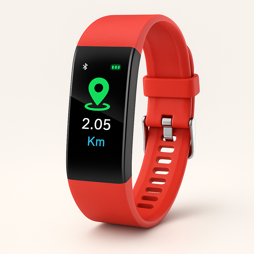 Senioren-smartwatch met gezondheidsmonitoring