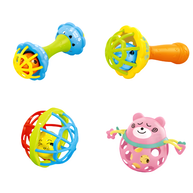 Sensorisch rammelaar- en bijtspeelgoed voor baby's