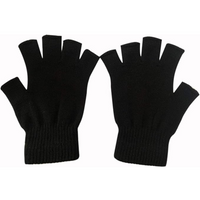 Set van 2 stuks gebreide winterhandschoenen zonder vingers