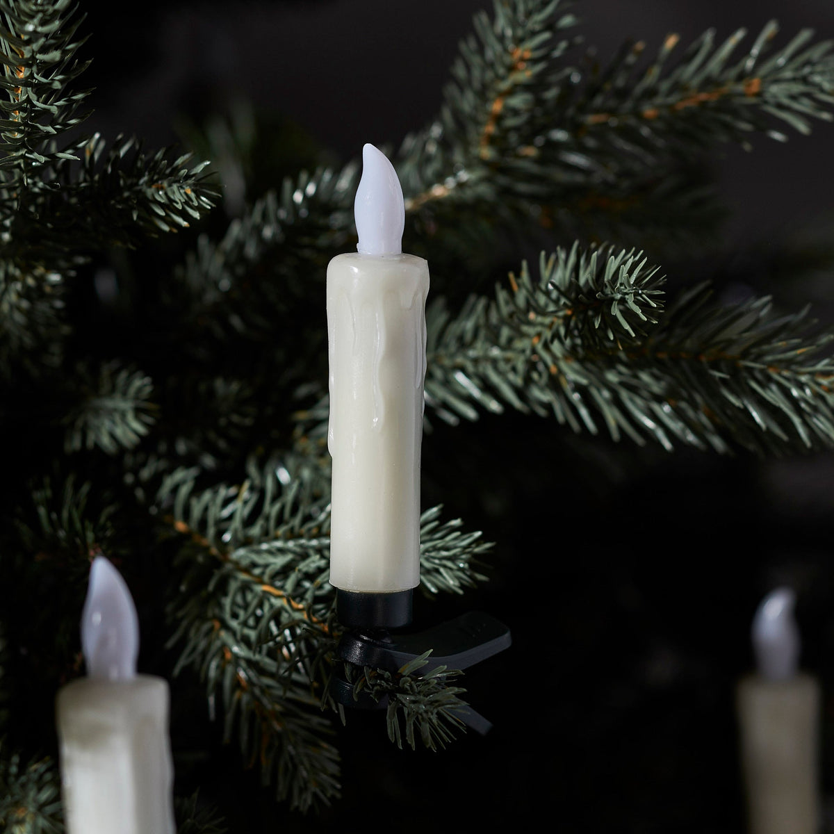 Set van 20 draadloze led-kerstboomkaarsen