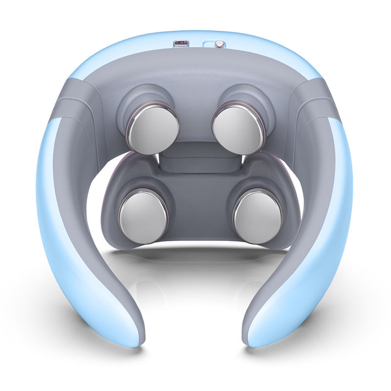 Slim nekmassageapparaat met EMS, TENS en warmtetherapie