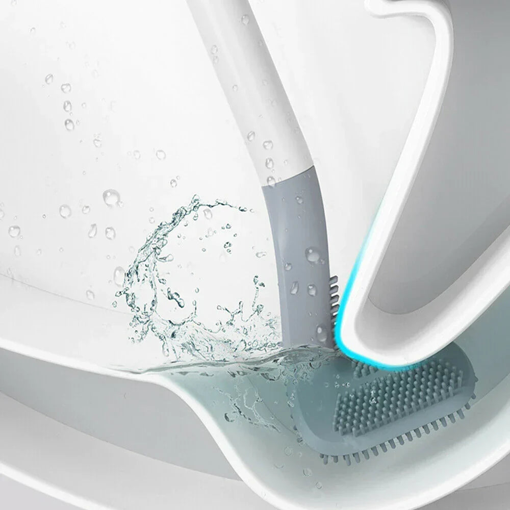 Slimme hygiënische toiletborstel