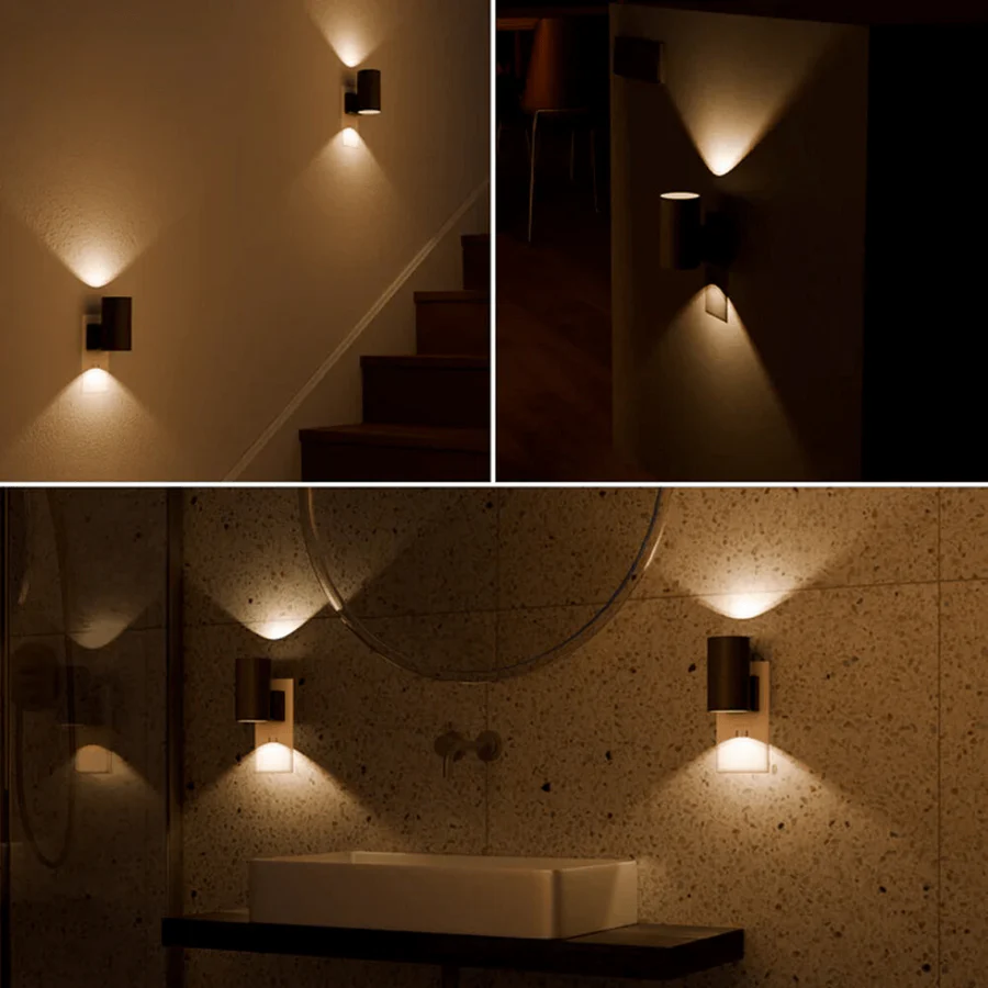 Slimme LED-lamp met automatische sensor