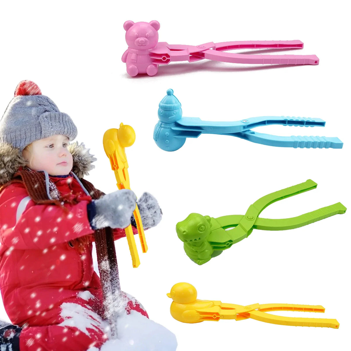 Sneeuwbalmaker tangenset