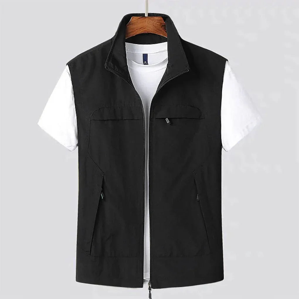 Sneldrogende bodywarmer voor heren