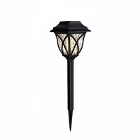 Solar LED-tuinverlichting voor buiten met warm licht voor tuinpaden